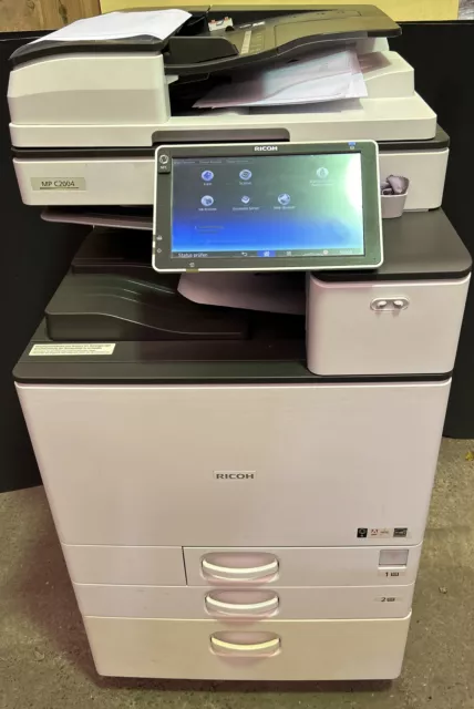 Ricoh AFICIO MP C2004 Farblaserdrucker  A3/A4/A3+ Scan To Mail Wifi Bluetooth