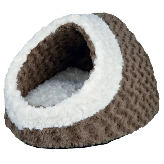 Trixie Kuschelhöhle Kaline taupe/creme für Hunde, UVP 29,99 EUR, NEU