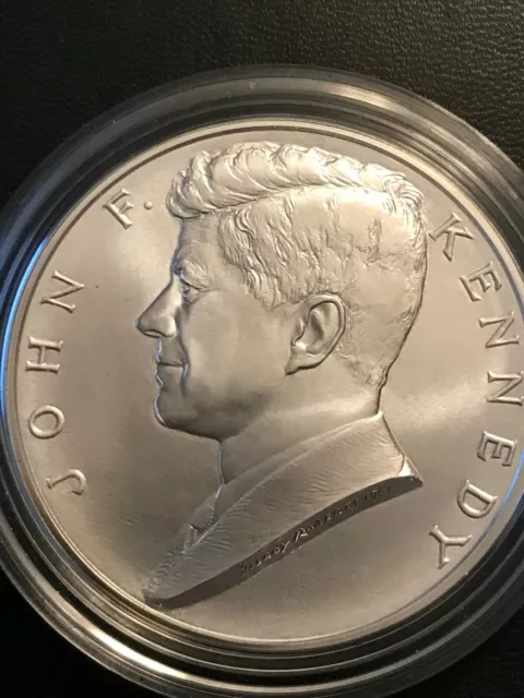 2015 John F. Kennedy Silver Medal (Chronicles Set) - RAW COIN IN CAPSULE!!