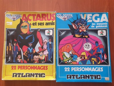 Atlantic ATLANTIC Actarus gli amici di Goldrake 40mm scale Figures On sprue and Box  