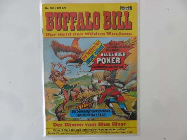 Bastei - Hansrudi Wäscher - Buffalo Bill - Nr. 585 - Zustand: 1