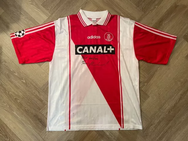 Monaco 1997/98 Match Worn Shirt Konjic Coventry