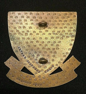 INSIGNE COMMANDOS MARINE Type Chauvet Arthus Bertrand matriculé 2 Anneaux EUR 323,00 - FR
