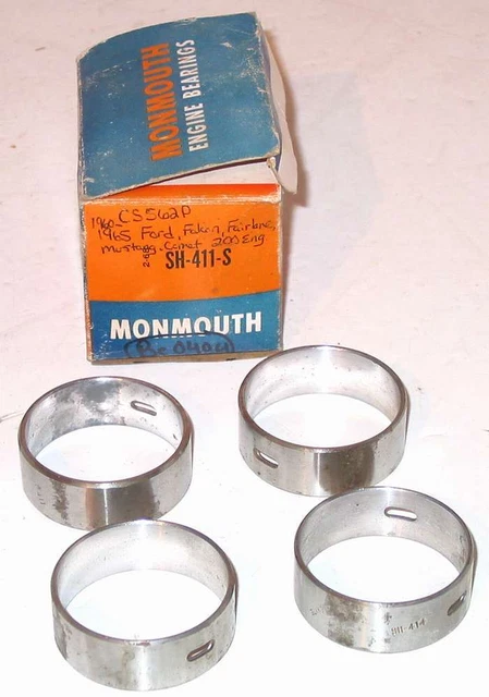 1960-1972 Mustang Galaxie Comet Fairlane NEW cam bearing set STD SH-411-S