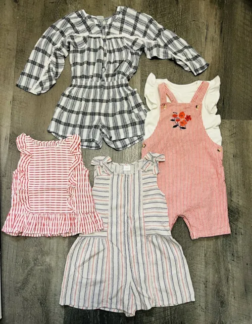 🎀 Girl 2-3 Years Bundle Next Summer Rompers Jumpsuit Dungarees Some New Cute