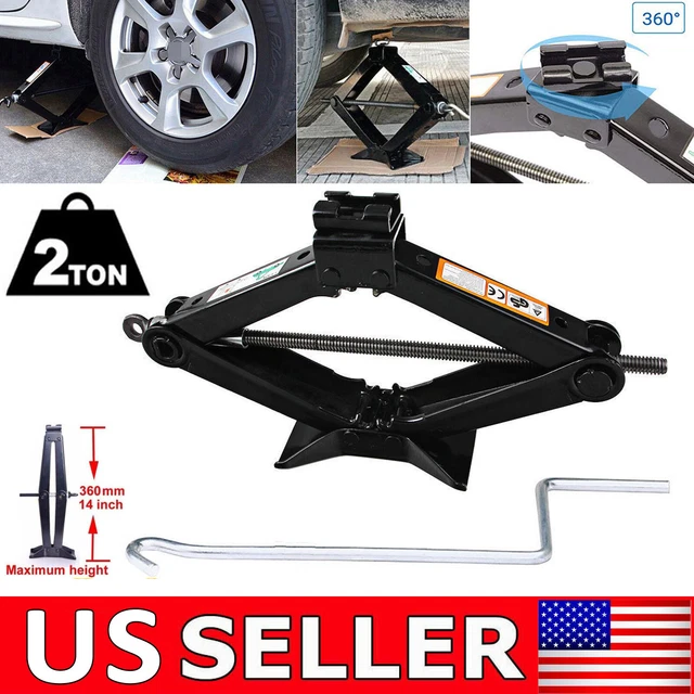 CAR LIFT JACK Kit Tire Change Floor Scissor Jacks For Travel Trailer