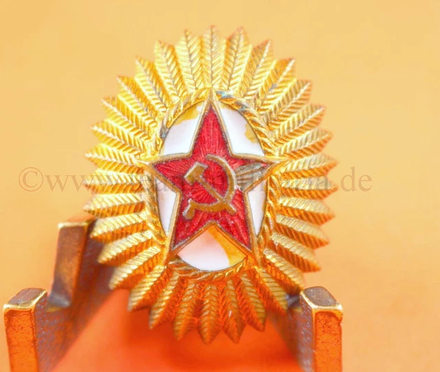 frühes Russland CCCP UDSSR Mützen-Abzeichen WW2