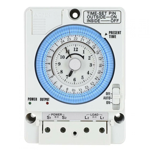 Minuterie commutateur synchronisation mini pièce de rechange TB35-N intérieur/