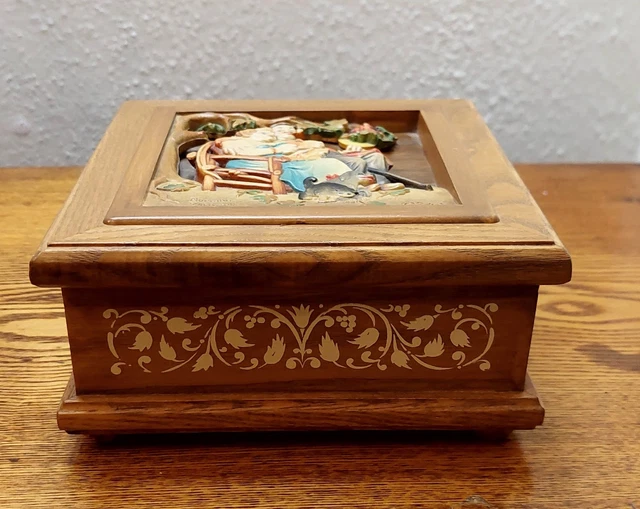 Reuge Music 手巻き音楽ボックス 221s 2237 Reuge Music 手巻き音楽ボックス 221s 2237 Reuge Music 手巻き