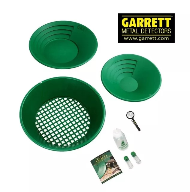 GARRETT GRAVITY TRAP GOLD PANNING KIT (kit d'orpaillage deluxe Garrett)