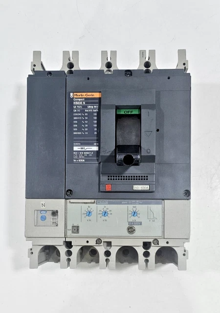 Merlin Gerin Compact Ns630 N Circuit Breaker 250/630A 4 Pole 42Ka 660V Str 23 Se Merlin Gerin Compact Ns630 N Circuit Breaker 250/630A 4 Pole 42Ka 660V Str 23 Se