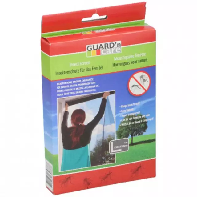 Guardn Care ED-57868: Window Mosquito Net  Anti-Insect Protection Screen- 130x1