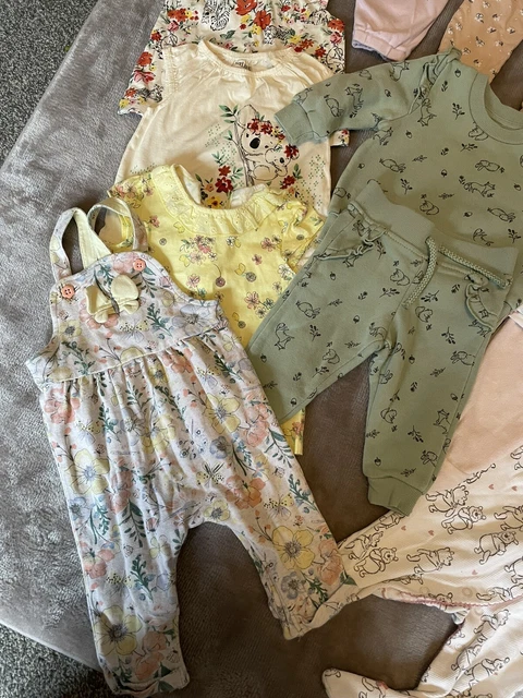 Large baby girls age 3-6 months outfit clothing bundle inc nutmeg & others 2