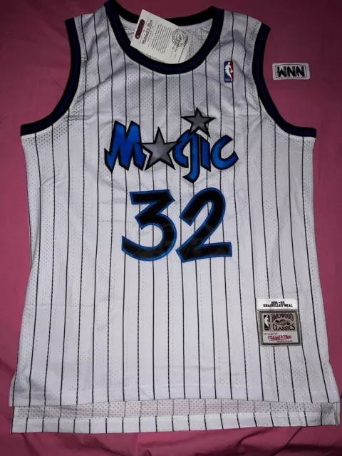 1995-96 ORLANDO MAGIC O'NEAL #32 CHAMPION JERSEY (AWAY) L