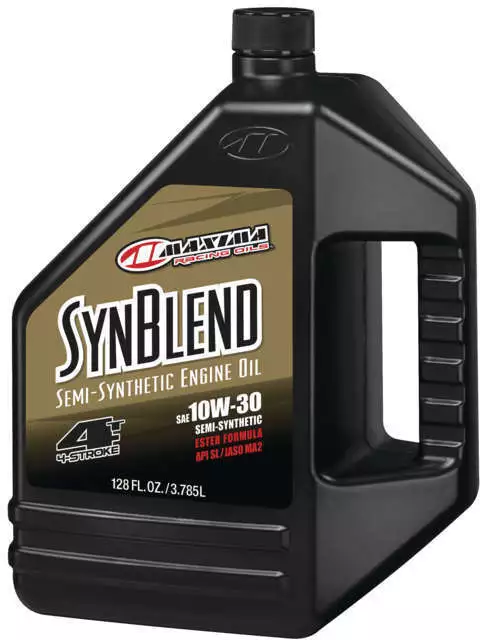 Maxima 10W-30 Semi-Synthetic 4-Stroke Engine Oil - 4 Liters 30-32912B 78-98742