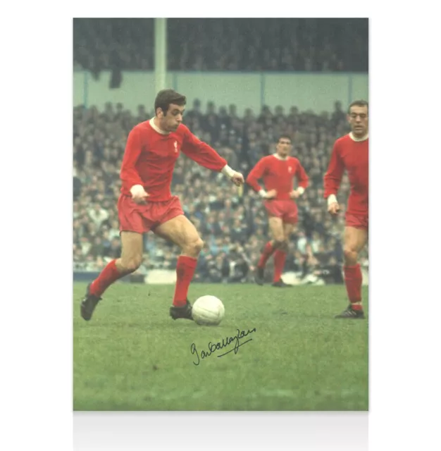 Ian Callaghan Signed Liverpool Photo - Liverpool Legend Autograph