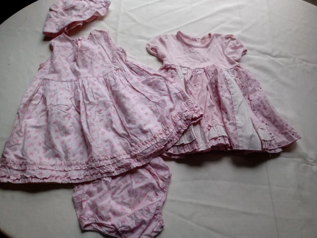 Baby Girls 3-9 months bundle Pink Floral M&S John Lewis Zara Next Mothercare 6