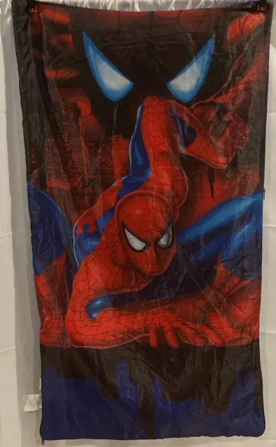 Spiderman Spider Sense Saco de Dormir Niños MARVEL 53x30" aprox Niños con Cremallera