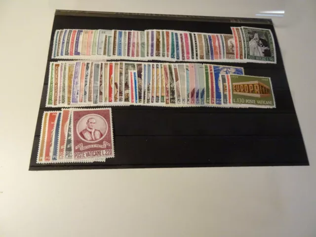 Vatican Vintage 1965-69 Mint Complete (26163)