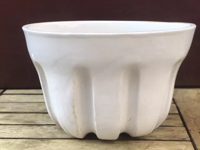 ANTIQUE ADAMS CERAMIC  beautiful JELLY MOULD VICTORIAN