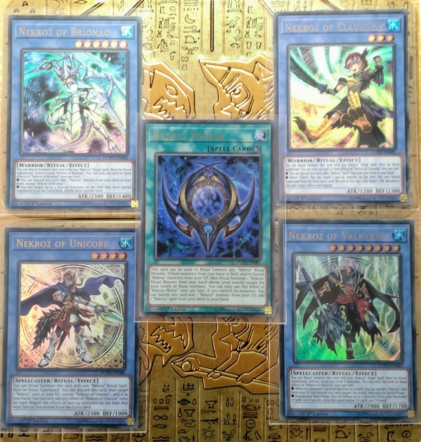 Yu-Gi-Oh! Nekroz Of Brionac Ultra Rare Card - DUPO-EN086 1st Edition From Duel Power