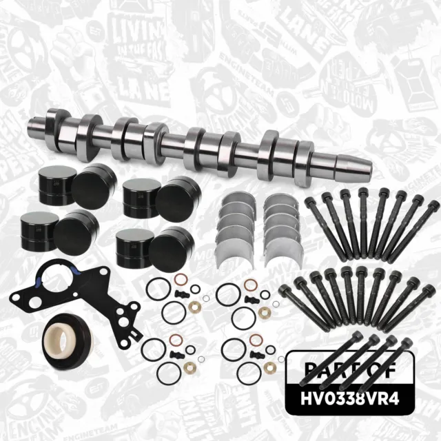 Kit Arbre à Cames 1,9 Tdi Pd Complet VW Audi Skoda Seat Acier 038109101R 2