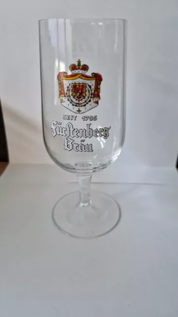 Altes Bierglas / Pilsglas - Fürstenberg Bräu - 0,2l