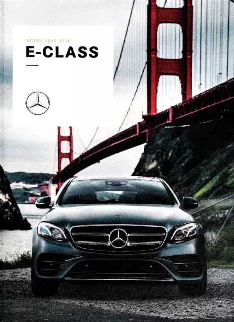 2020 Mercedes E Class Prestige Sales Brochure Catalog ~ 58 Pages