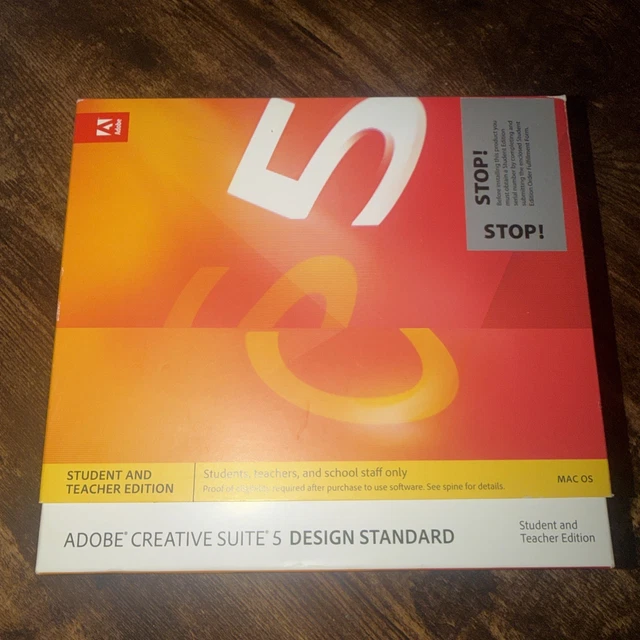 ADOBE CREATIVE SUITE 5 CS5 Design Premium For MAC With Serial