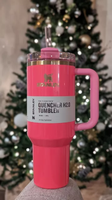 Stanley Pink Parade Limited Edition 40 oz Quencher H2.0 Flowstate Tumbler