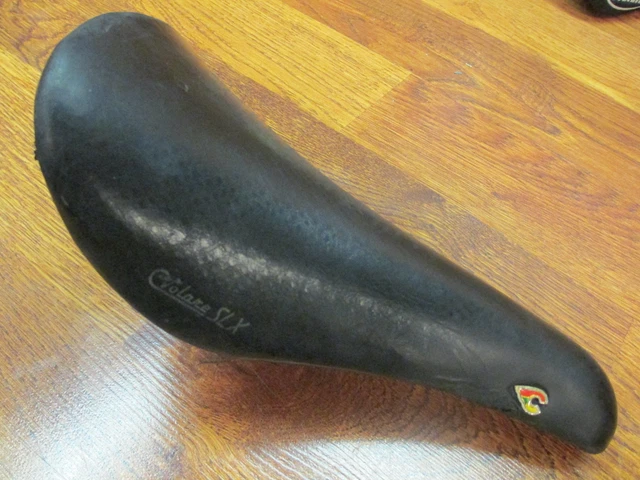 SIÈGE DE SELLE De Vélo Vintage Cinelli Italy Volare SLX En Cuir Texturé