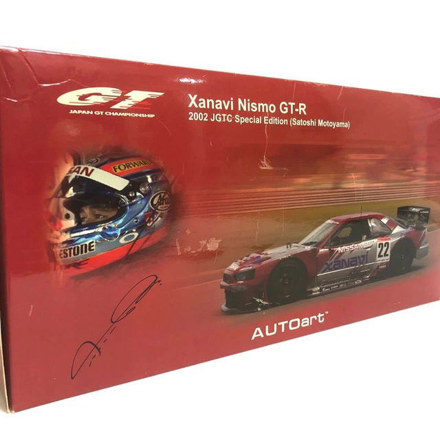Inner Box Autoart Nissan Xanavi Nismo Gt-R Limited To 1000 Units Satoshi Motoyam