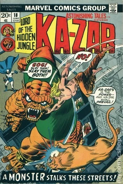 Astonishing Tales #18 VG/FN 5.0 1973 Stock Image Low Grade