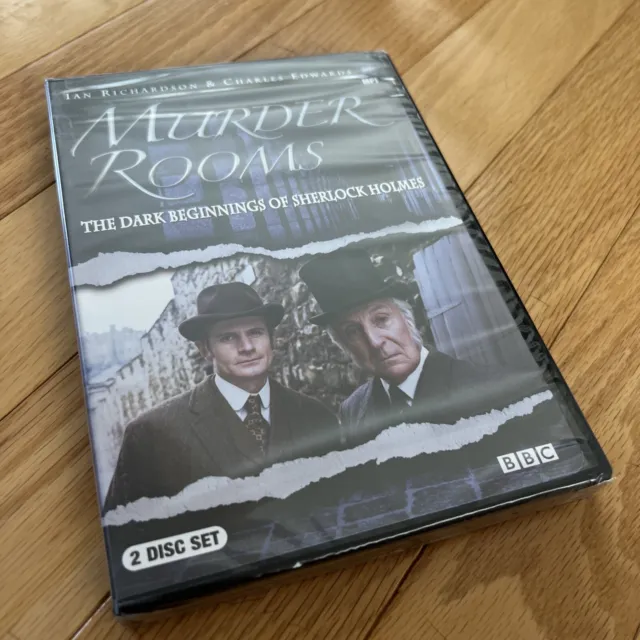 Murder Rooms Dark Beginnings of Sherlock Holmes DVD Sealed Rare OOP