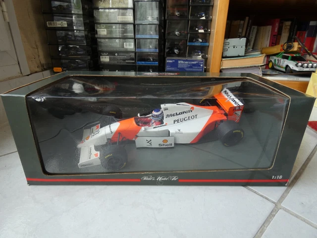 La McLaren MP4/9 d'Häkkinen et Martin Brundle mise aux enchères