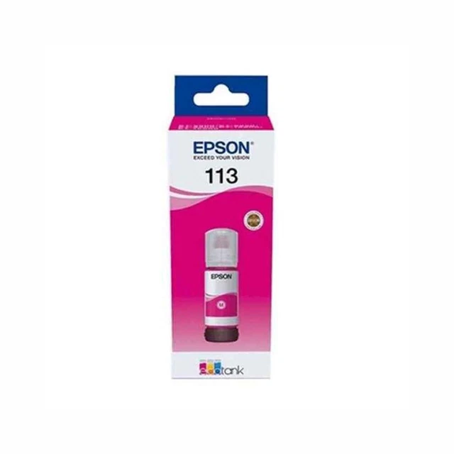 Druckerpatrone Nachfülltinte Für Kartuschen Epson Ecotank 113 Magenta 70 Ml