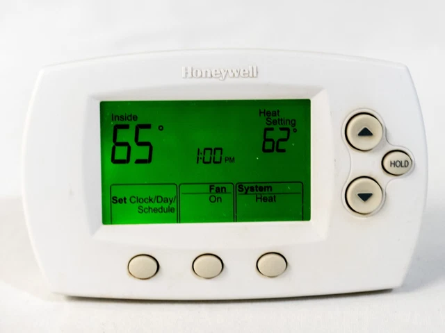 ⭐ Honeywell TH6220D1028 7 Day (5-1-1) Programable Thermostat - TESTED WORKS ⭐
