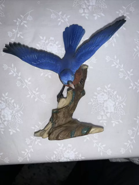 Vintage GOTO Original Ceramic Blue Bird Made In Japan