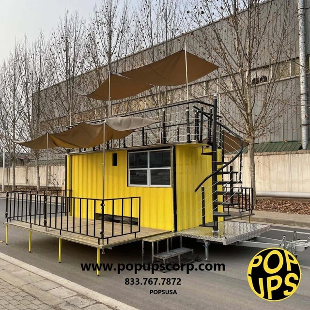 Food Truck 2023 Brand New Food Trailer Concession Trailer Food Van Container