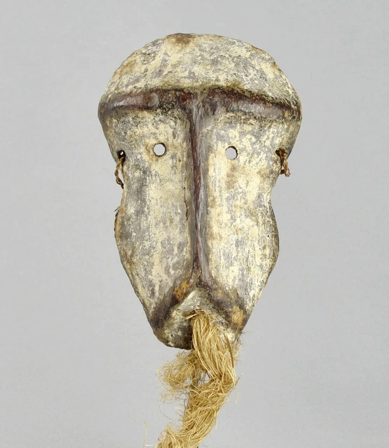 Cute LEGA Lukwakongo  sa luzelu Mask Bwami Congo DRC African Tribal Art 1580