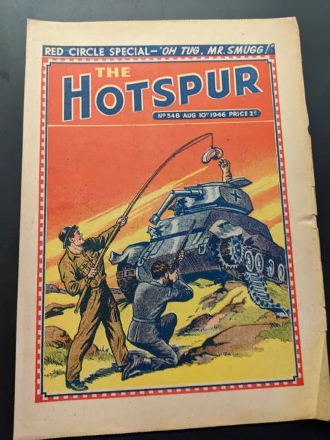 Hotspur Comic No 548, August 10th 1946, D.C. Thomson, FREE UK POSTAGE