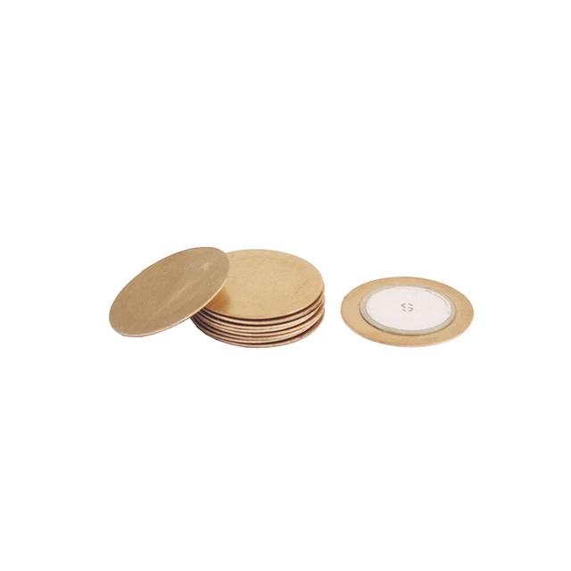 Lot 20 Disques Piézoélectriques 10 Mm – Micro Acoustique Pour Guitare, Batterie, CBG & DIY