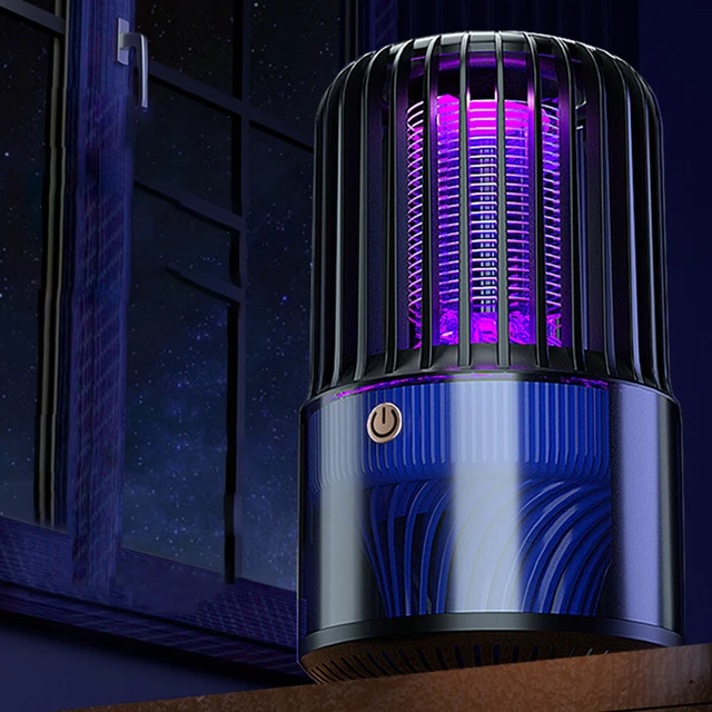 UV Moskito Killer Insektenvernichter LED Licht Insektenlampe Mückenfalle USB NEU 12