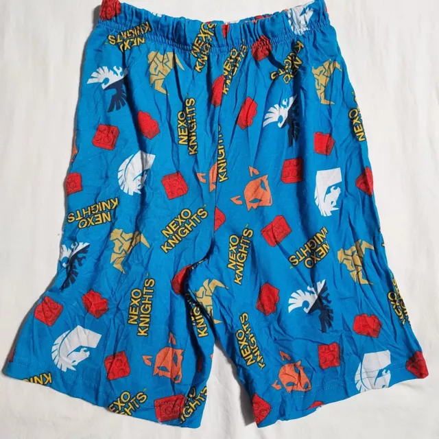 Kid's Size 6/7 Nexo Knights Blue Lego Pajama Shorts