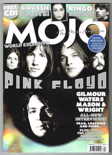 Mojo Magazine No.167 October 2007 mbox988 Pink Floyd - Siouxsie Rants!