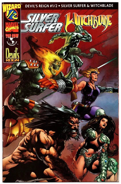 Devils Reign Complete Run #1-8 VF/NM + Wizard 1/2 w/COA 1993 Marvel Top Cow 3