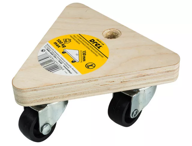 Skateboard Meuble Mobile Rouleau de Transport Transporteur 130x130x130 MM