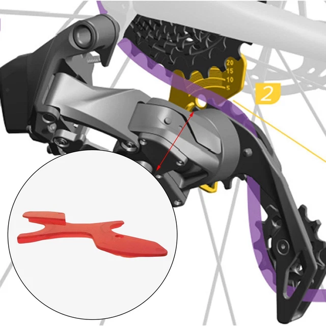 Outil Réglage Freins à Disque NOPKESV – 6 Pièces Acier Inox, Alignement Disque, Anti-rayure, Pour Vélo Route/VTT