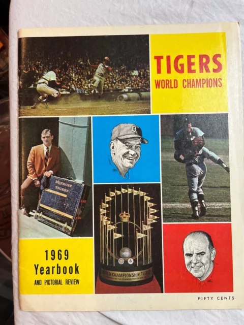 1969 DETROIT TIGERS YEARBOOK - Al Kaline  Willie Horton  Bill Freehan !!!