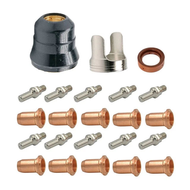 23x Tip Kit Fit Harbor Freight-Titanium Plasma-65 Torch TI-PC65 IPT-65 58895